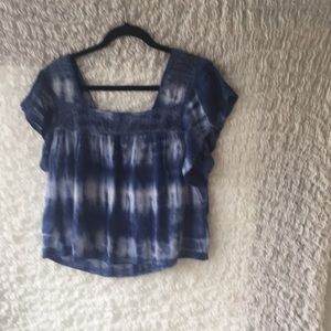 Hollister short blue top